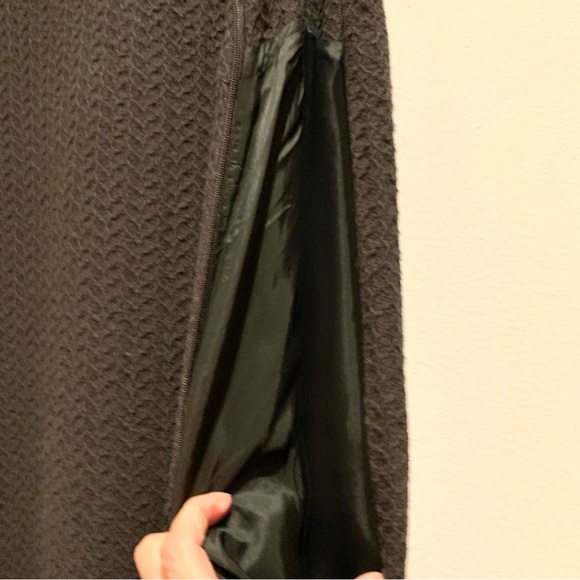 HOSS Intropia Tweed Sleeveless Wool Dress Size 42 - Picture 7 of 7